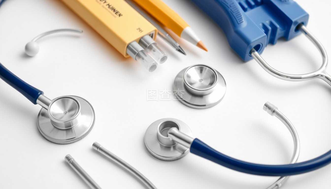 醫療器械工具 紅色聽診器與理療器械的應用與重要性